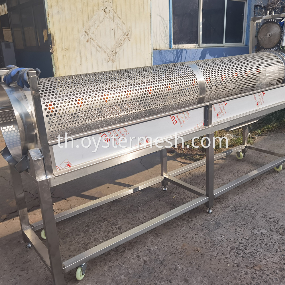 Oyster Sorting Tumbler Grading